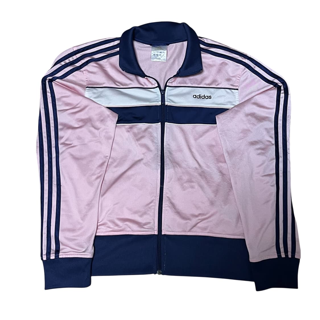 아디다스 연핑크 네이비 남핑 져지 트랙탑 상품이미지1