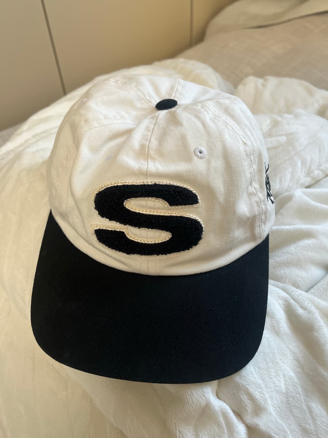 스투시 셔닐 S 로우 프로 캡 내추럴 상품이미지2