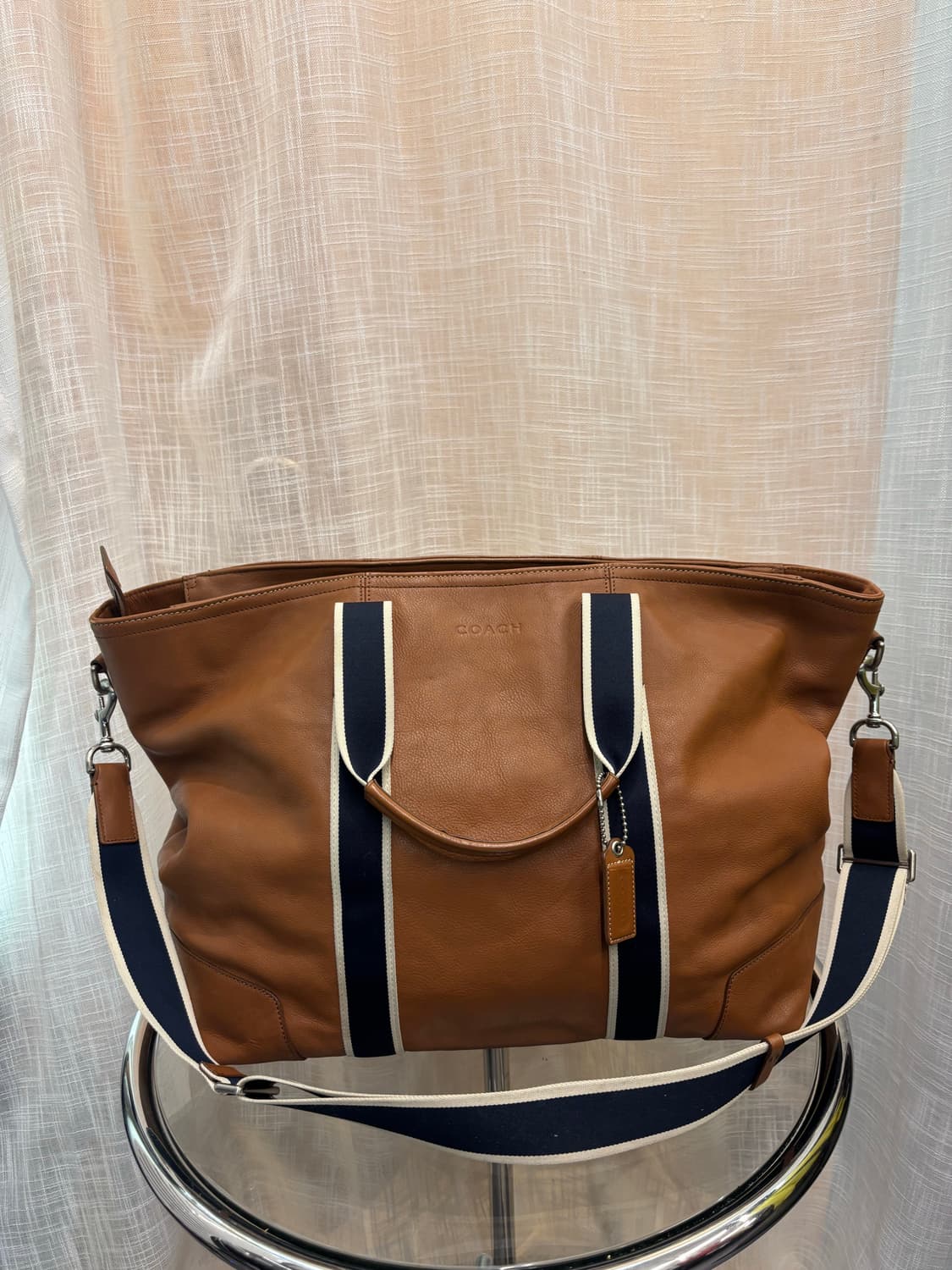 정품 코치 가죽 빅 토트백     상품이미지1