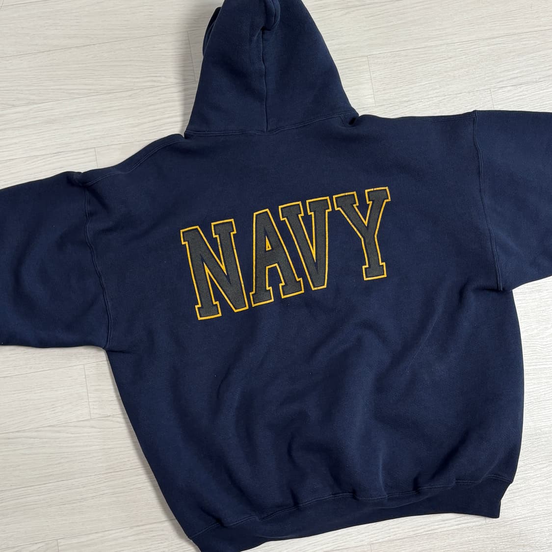 🇺🇸 90s Navy Military  후드 상품이미지4