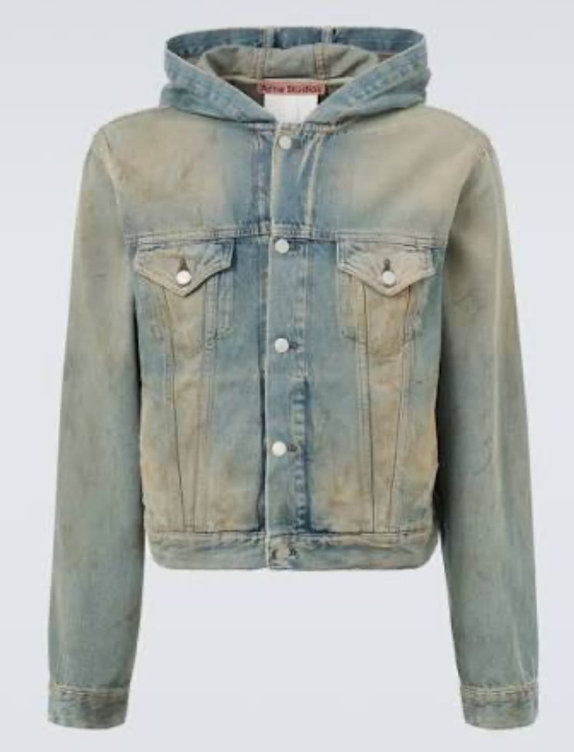 Acne studios- hooded denim jacket 상품이미지1