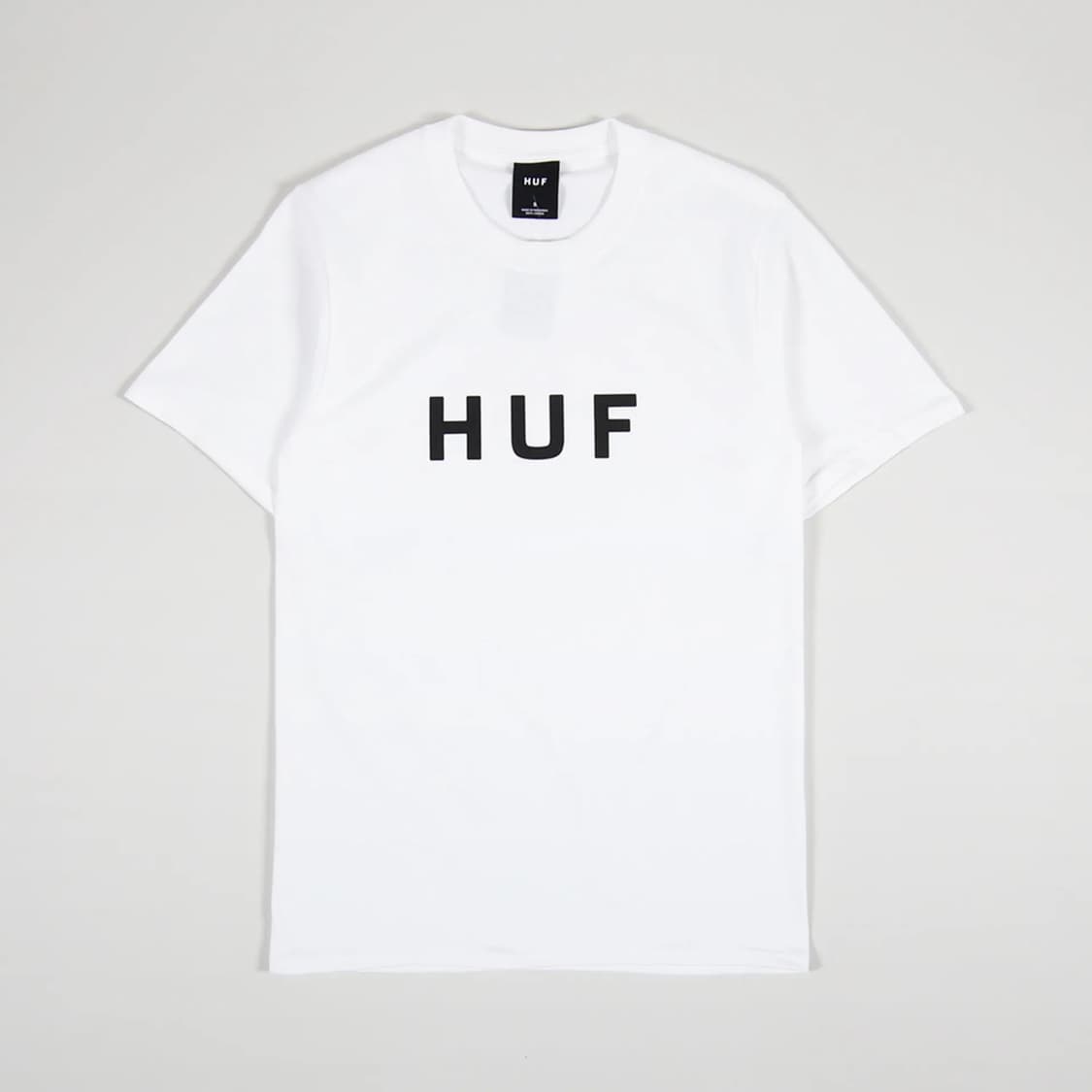 허프 HUF 로고 화이트 반팔 티셔츠 상품이미지4