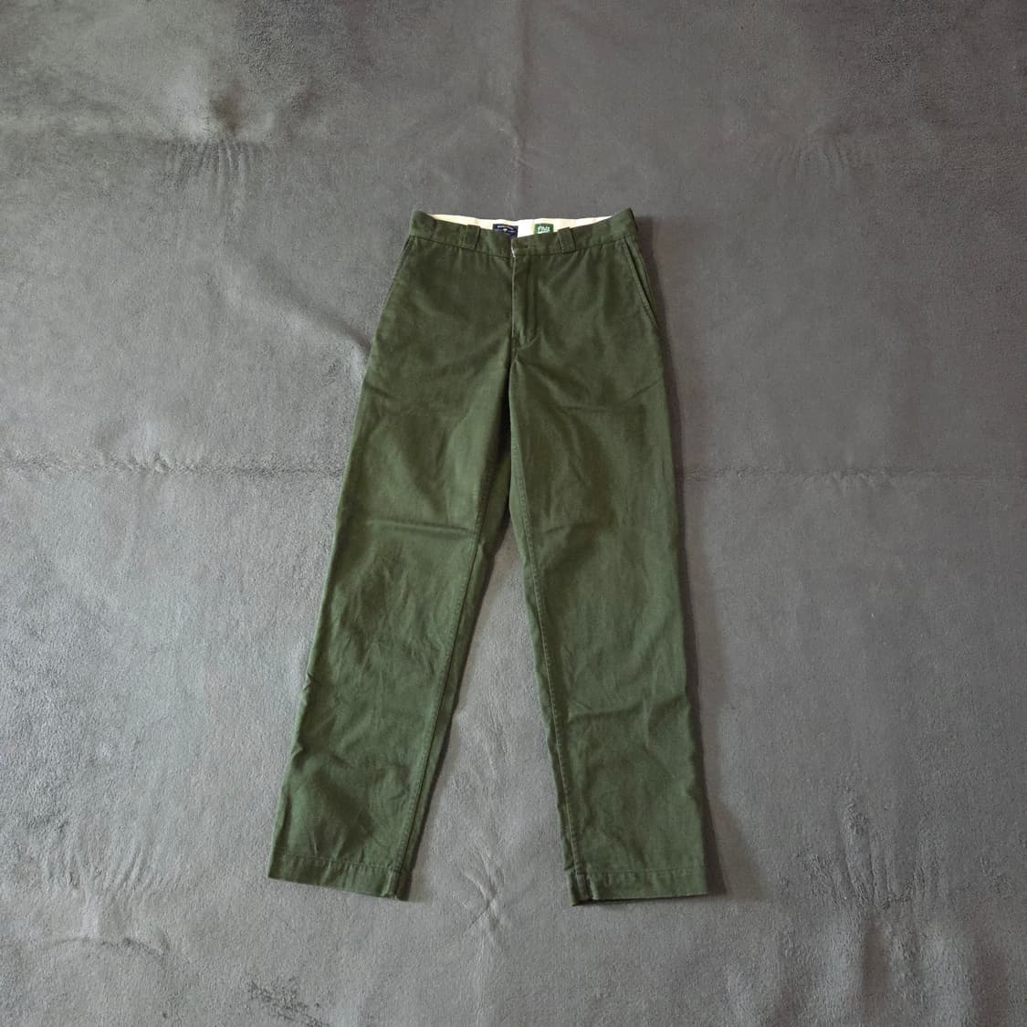 데밀 032 치노 팬츠 카키 M 상품이미지2