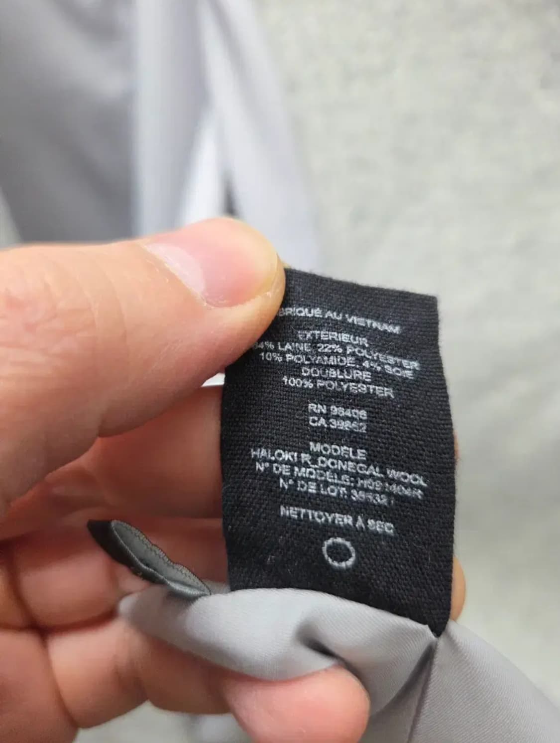 띠어리 하로키 오버사이즈 울 코트 상품이미지5