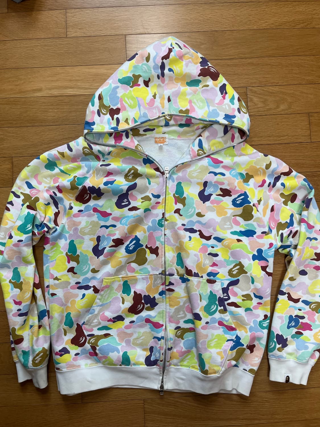 베이프 OG 캔디 카모 풀 후드집업 상품이미지1