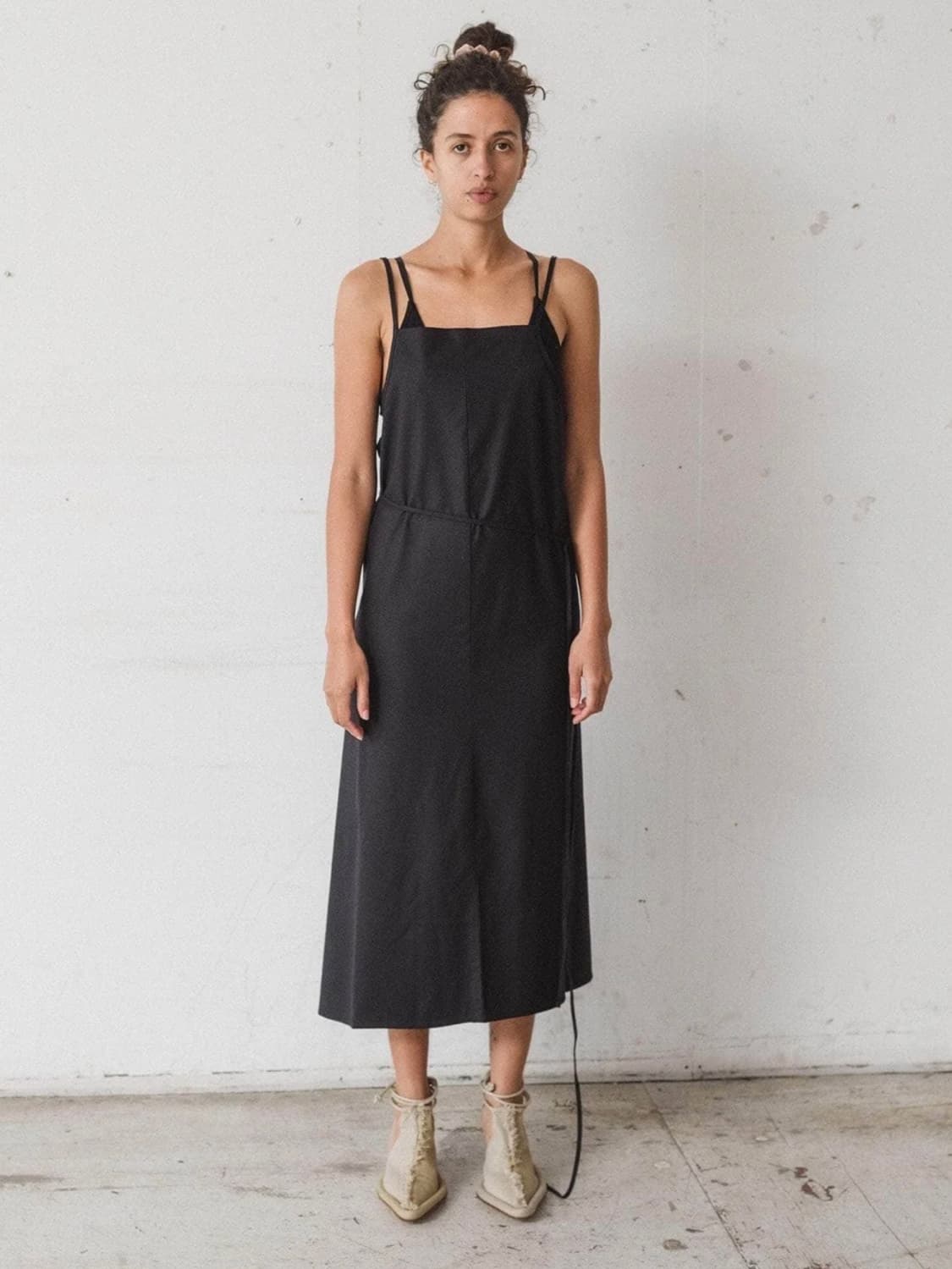 베이스레인지 yumi apron 에이프런 원피스 상품이미지1