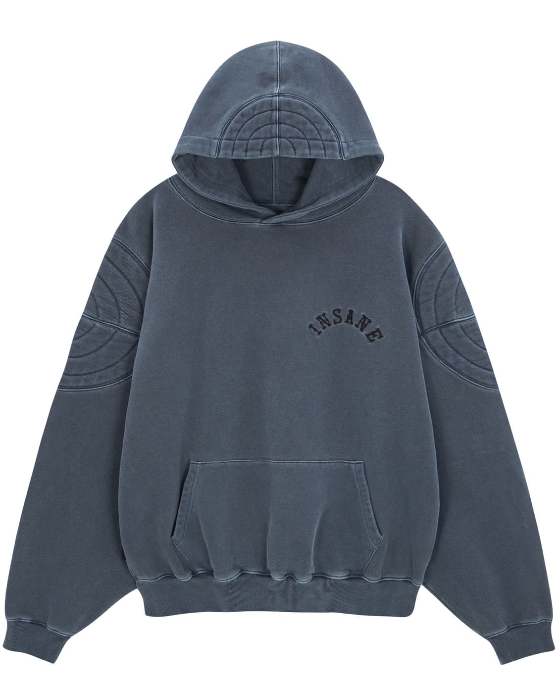 인세인개러지 패디드 숄더 후드티 상품이미지1