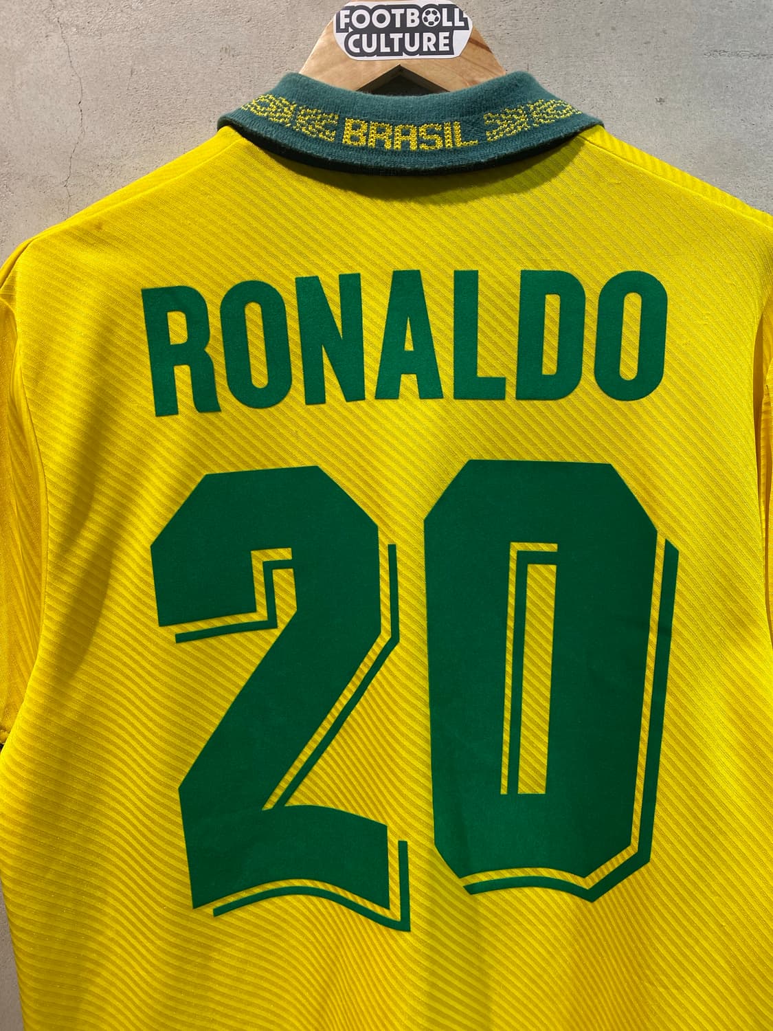 93-94 브라질 국가대표 호나우두 홈 유니폼 상품이미지9