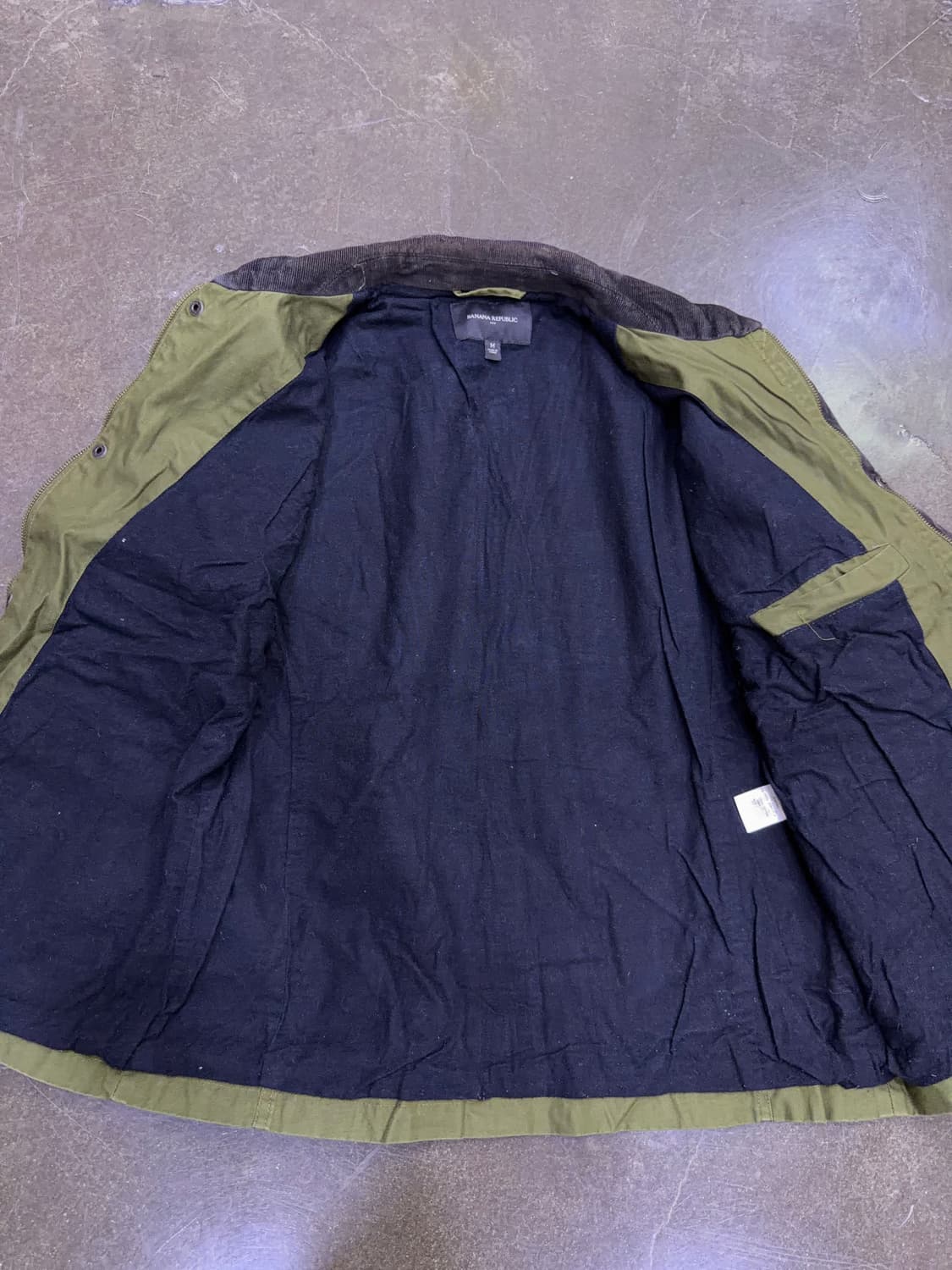 바나나리퍼블릭 멀티포켓 시파리 워크자켓 올리브 M 상품이미지7