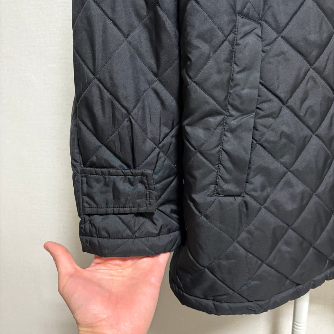 유니클로 코듀로이 퀼팅 자켓 / 블랙, L 상품이미지5