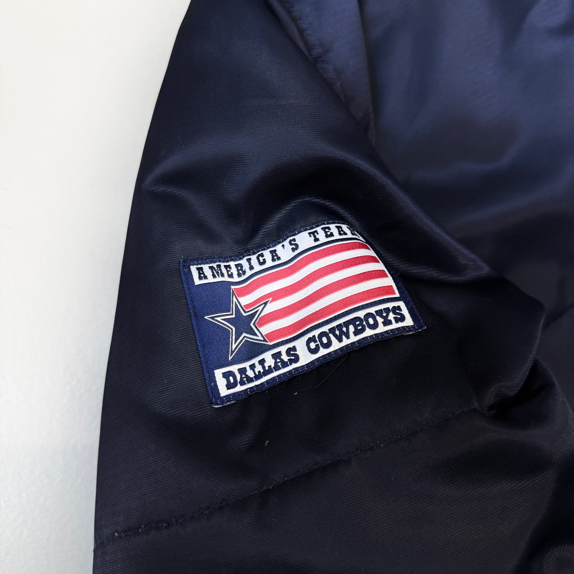 NFL X 리복 90s 댈러스 카우보이스 올드스쿨 리버시블 바시티 점퍼  상품이미지7