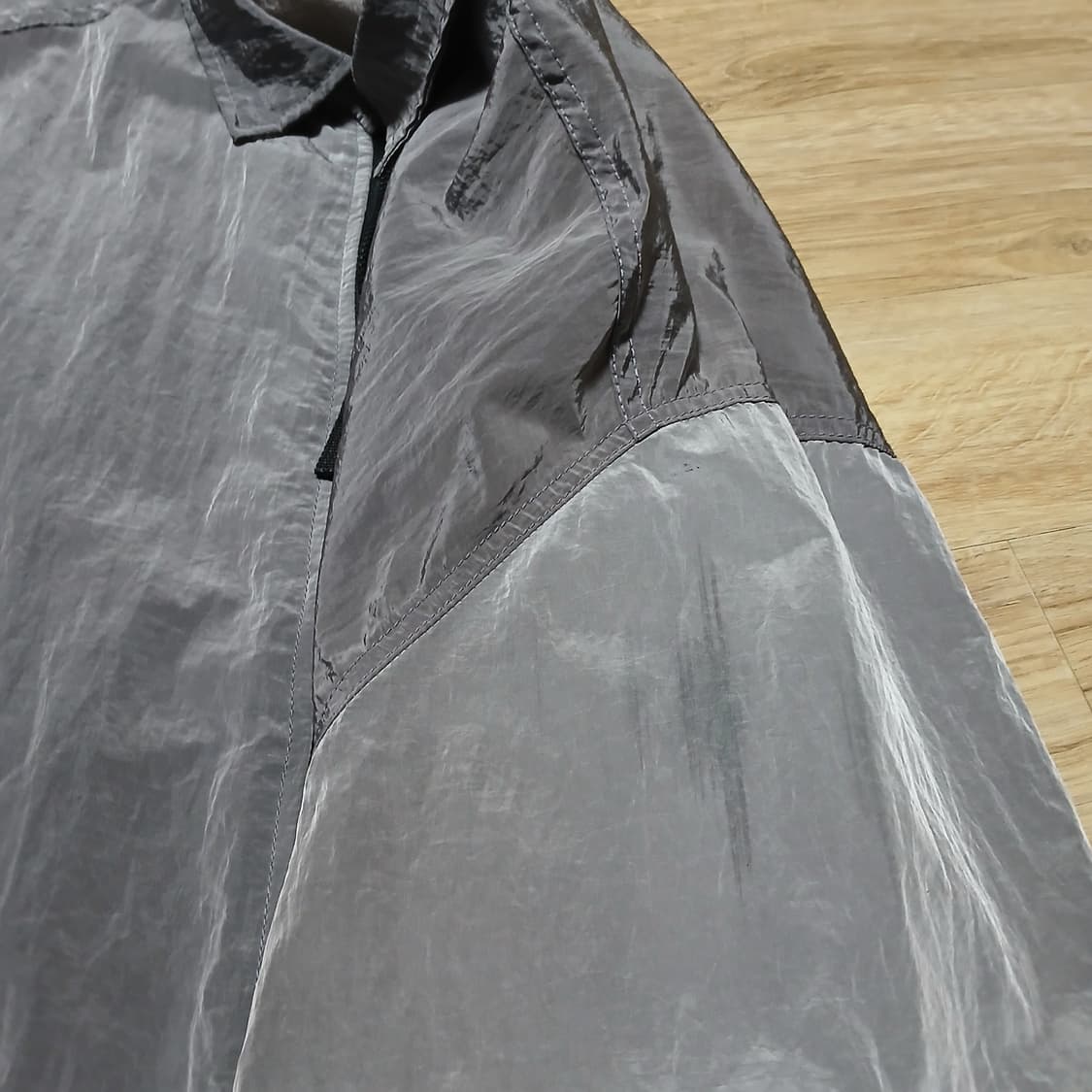 버닝카포네 나일론 메탈 바람막이 투웨이 자켓 상품이미지8