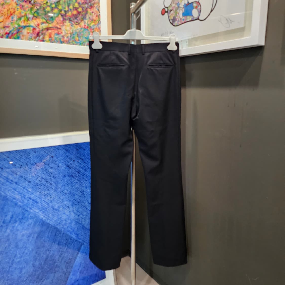 디올 X스캇 자수로고 부츠컷 와이드 한정 팬츠 상품이미지4