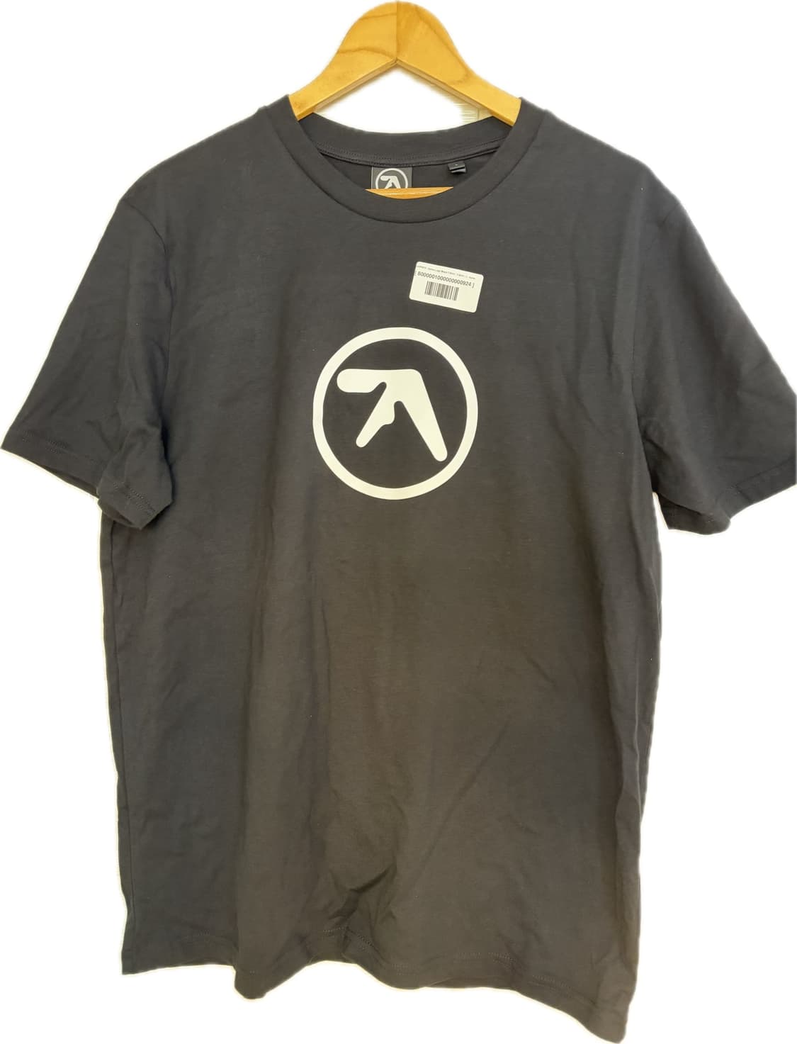 aphex twin logo black 공식 머천 티셔츠 블랙 L 상품이미지2