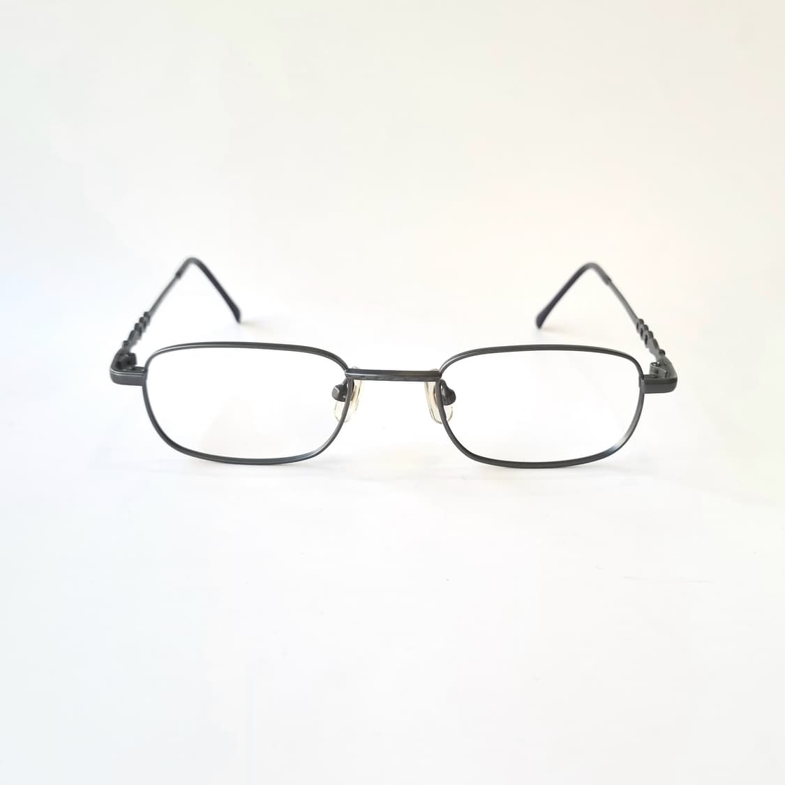 데드스탁 건메탈 그레이 사각 레트로 안경테 378 상품이미지2