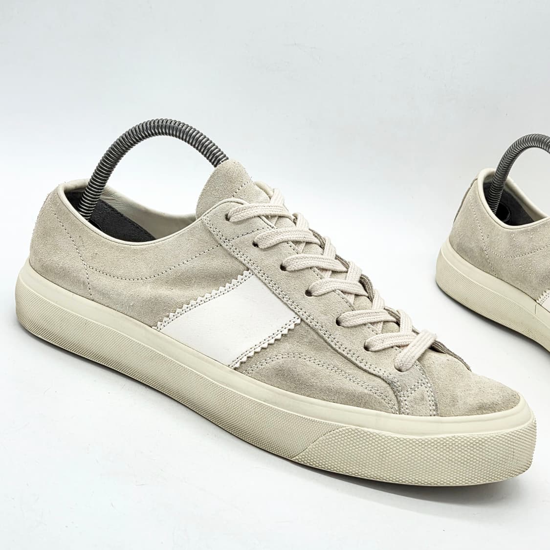  톰포드 스웨이드 캠브리지 스니커즈 마블 크림 (9)  상품이미지5