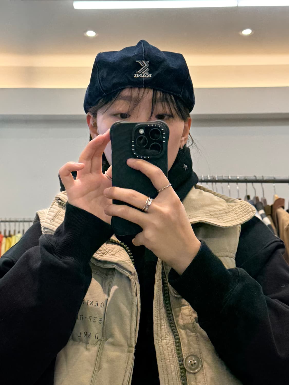 칼카니 데님 헌팅캡 상품이미지9