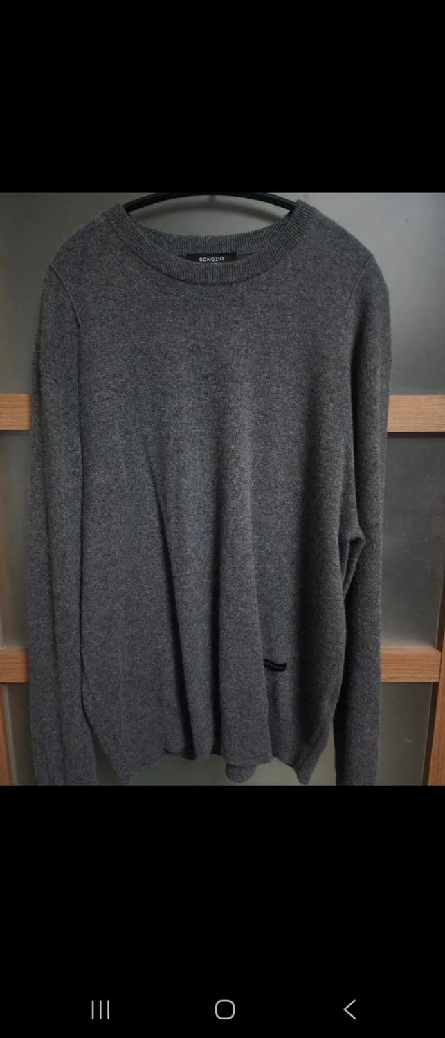 새상품 송지오 캐시미어100 니트 상품이미지1