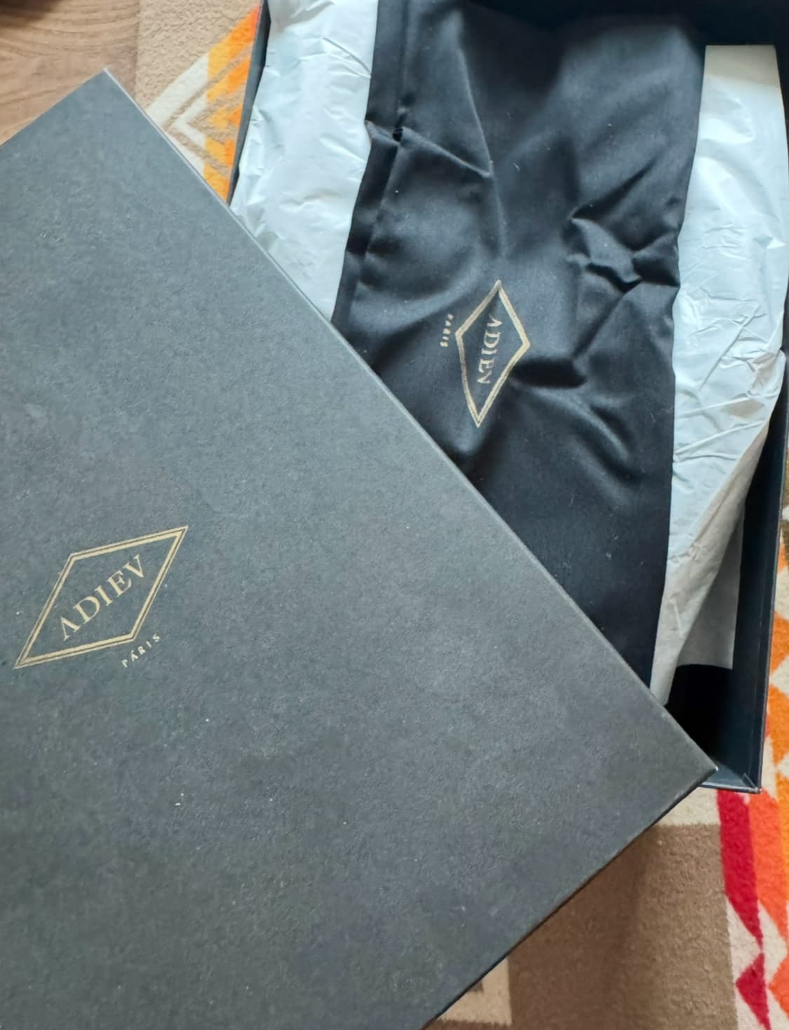 Adieu paris 아듀 파리스 Type 175 스웨이드 로퍼 새제품 상품이미지5