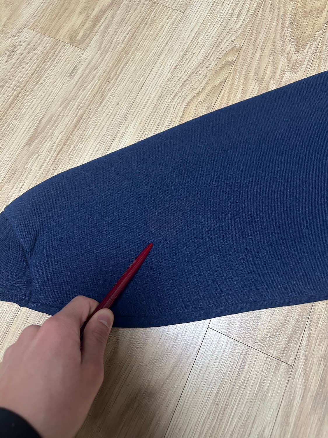 90s 빈티지 러셀 후드집업 네이비 XL 상품이미지8