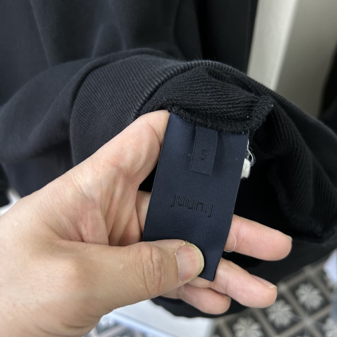 15855 - 준지 로고 자수 맨투맨 상품이미지4