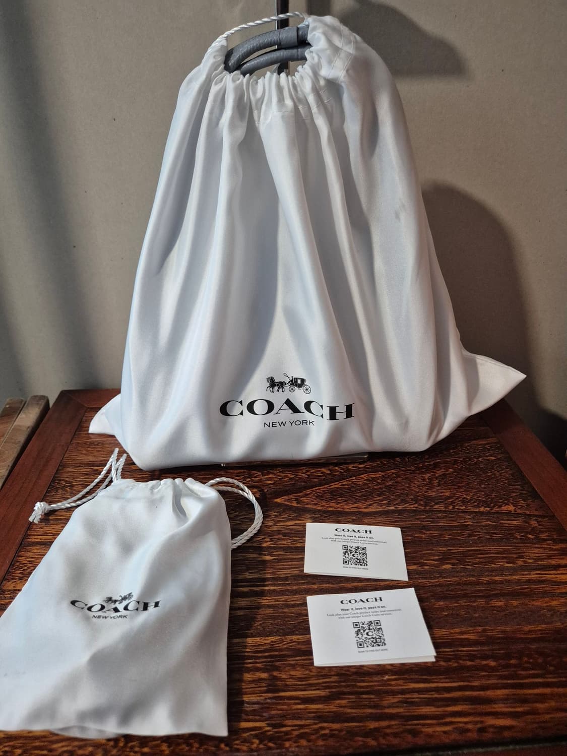Coach 코치 라나 숄더백 23 Gray blue 상품이미지2