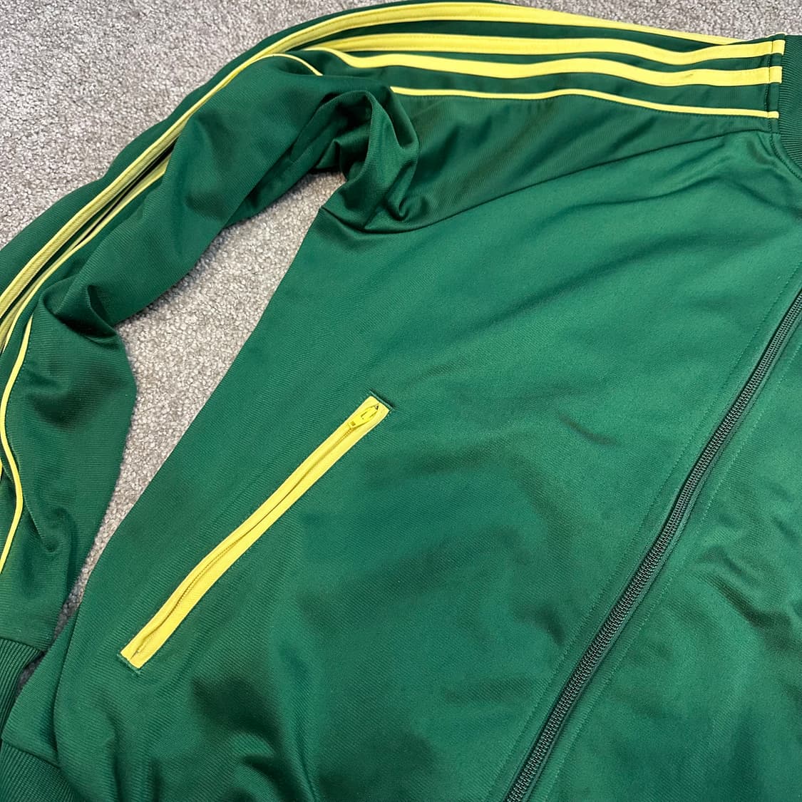 아디다스 미주리 그린/옐로우 파이어버드 트랙탑 져지95 상품이미지4