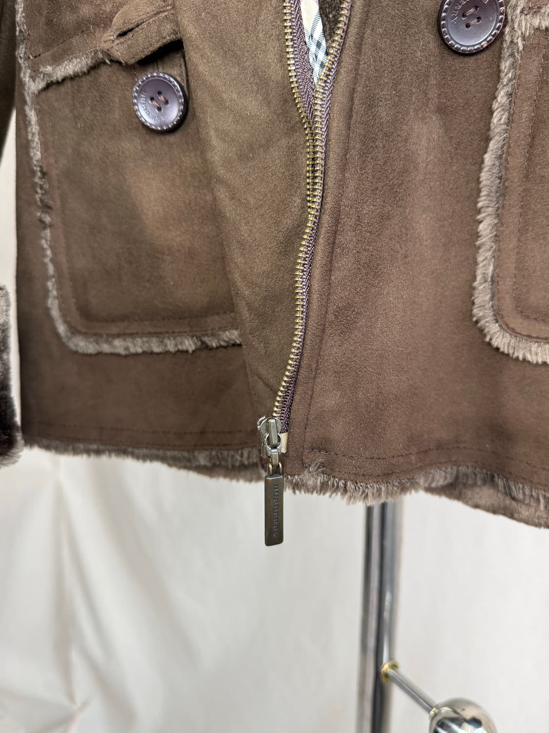 Burberry London 에코 시어링 자켓 상품이미지7