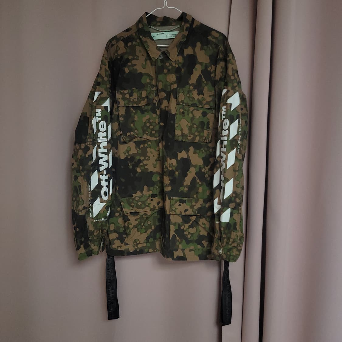 오프화이트 ape 카모 자켓 XXL 상품이미지1