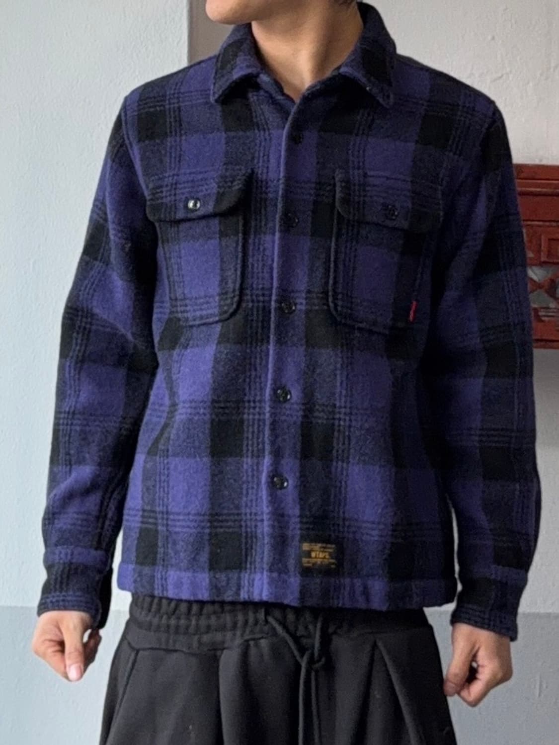 WTAPS 플란넬 셔츠 자켓 상품이미지1