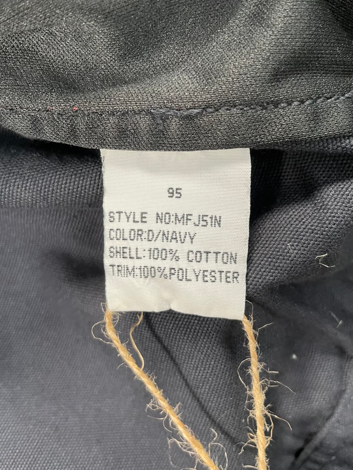 빈티지 레더 트림 트러커 자켓 상품이미지7