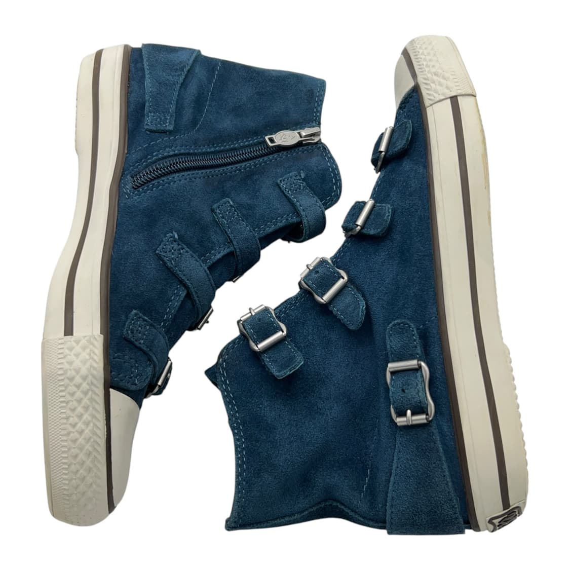 240 W 애쉬 버진 버클 스웨이드 네이비 블루 (EU37) 상품이미지3