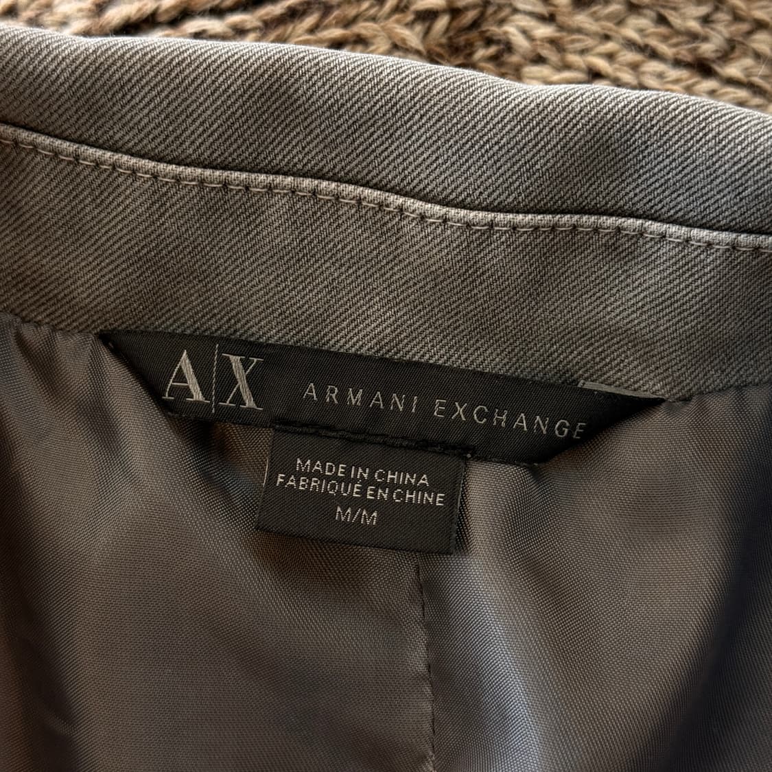 아르마니 익스체인지 더블 브레스티드 자켓 M 상품이미지5