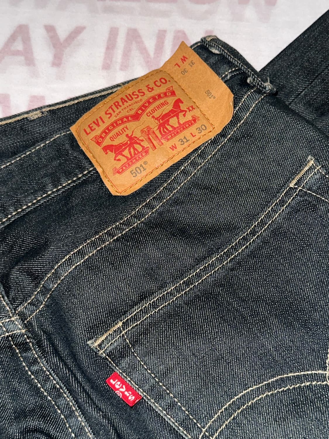 Levis 501 W31 L30 멕시코 생산 제품 상품이미지4