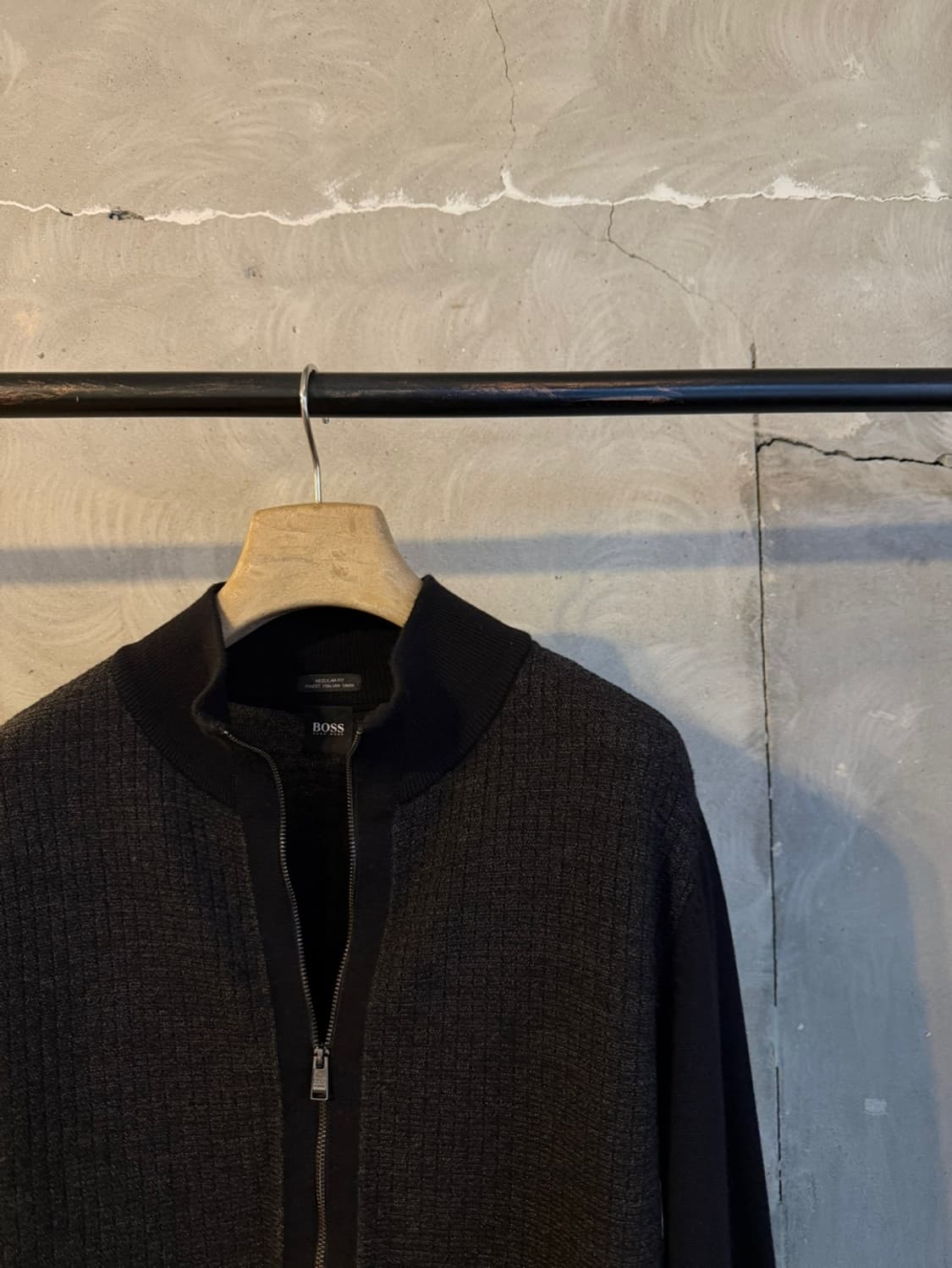 휴고보스 블랙라벨 짚업 가디건 100 상품이미지4