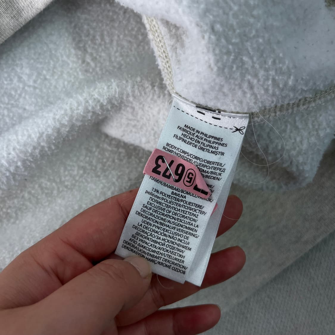 105 폴로랄프로렌 신형라벨 스펠아웃 오트밀 맨투맨 상품이미지7