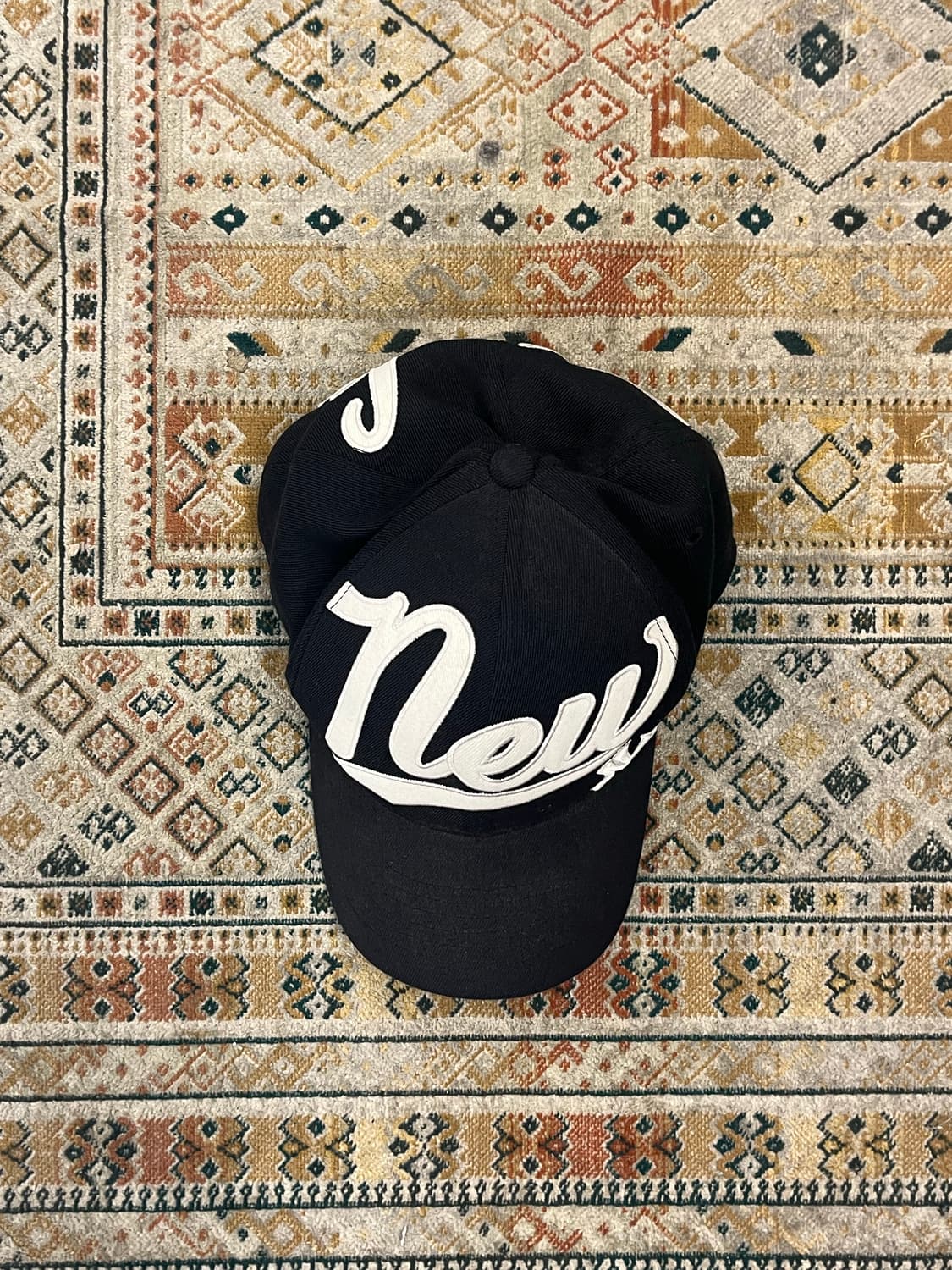 MLB 뉴욕 레터링 볼캡 블랙 M-XL #csz3775 상품이미지4