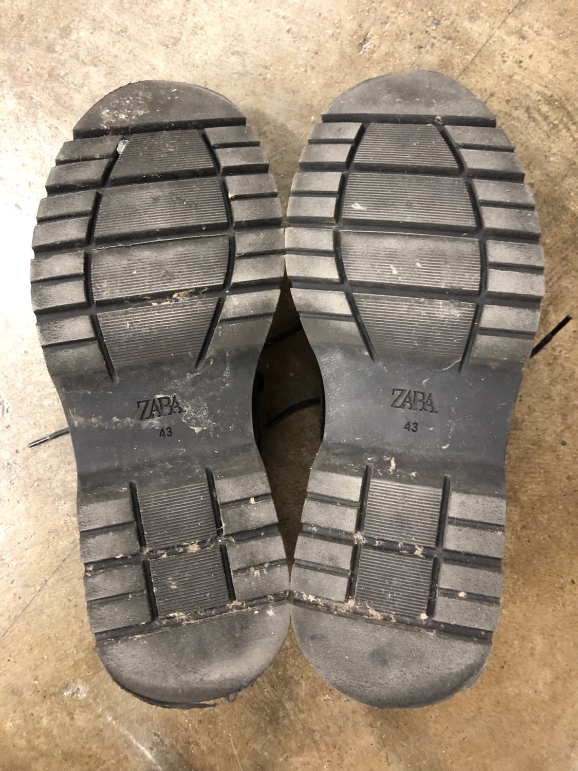 자라 남성 더비 슈즈 블랙 43 상품이미지6