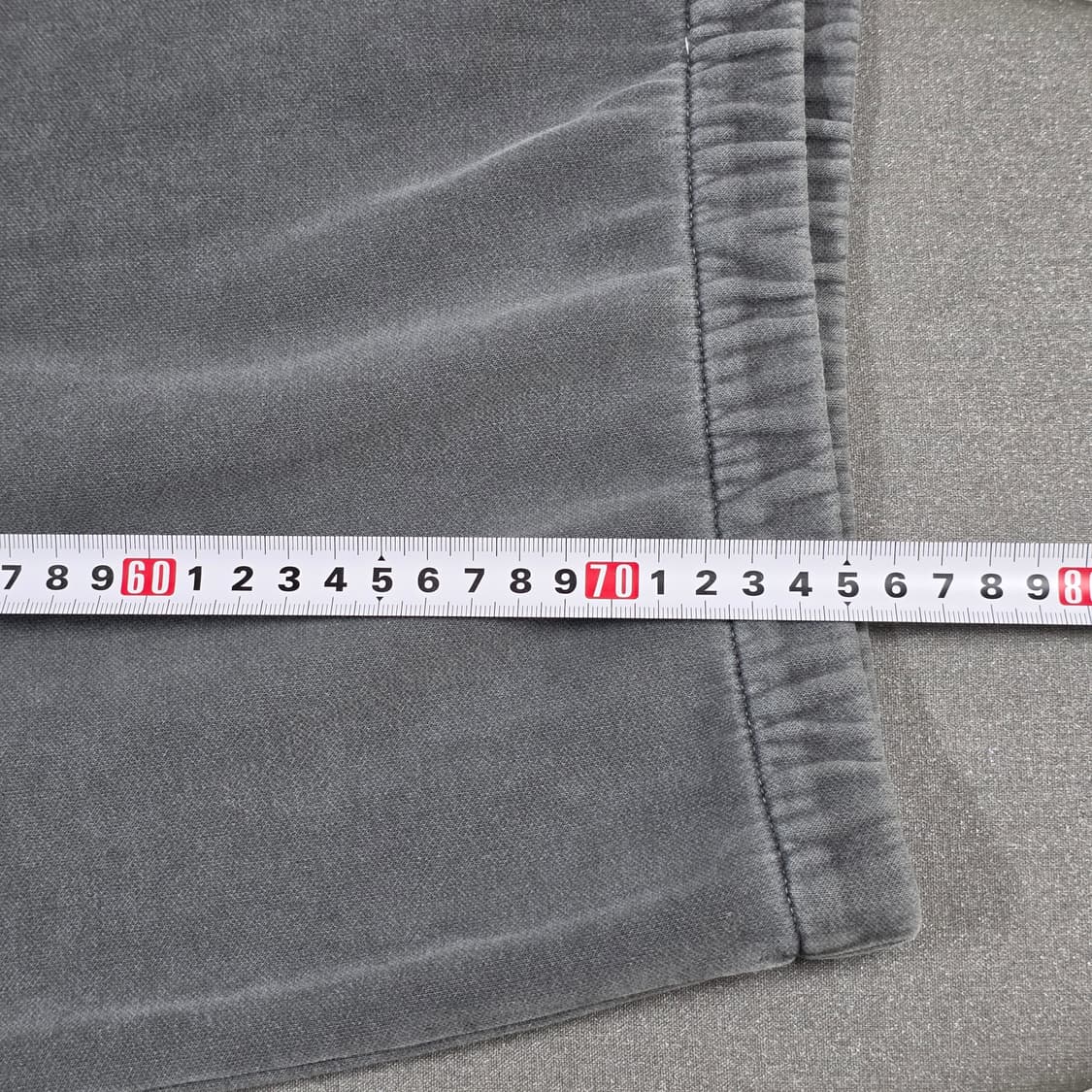 105 XL 노스페이스 피그먼트 다잉 오버핏 맨투맨 그레이 상품이미지10