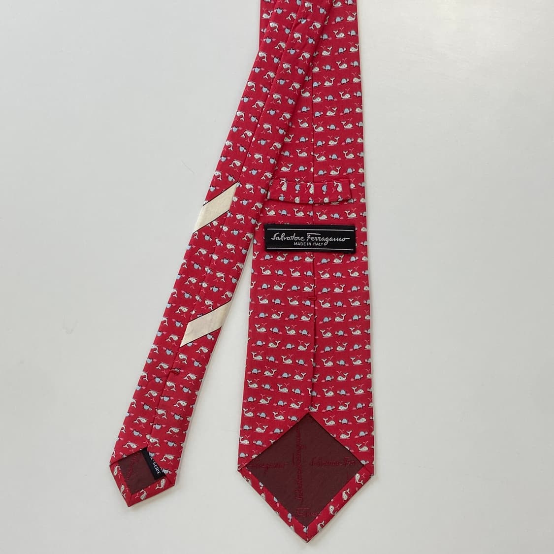 페레가모(Ferragamo) 명품 정품 넥타이 8.7cm 상품이미지2