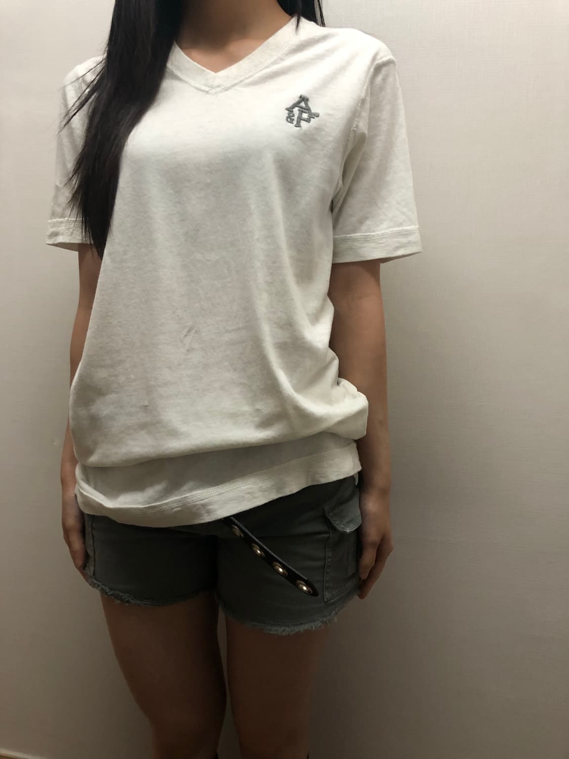 빈티지 아베크롬비 라이트그레이 티셔츠 상품이미지7