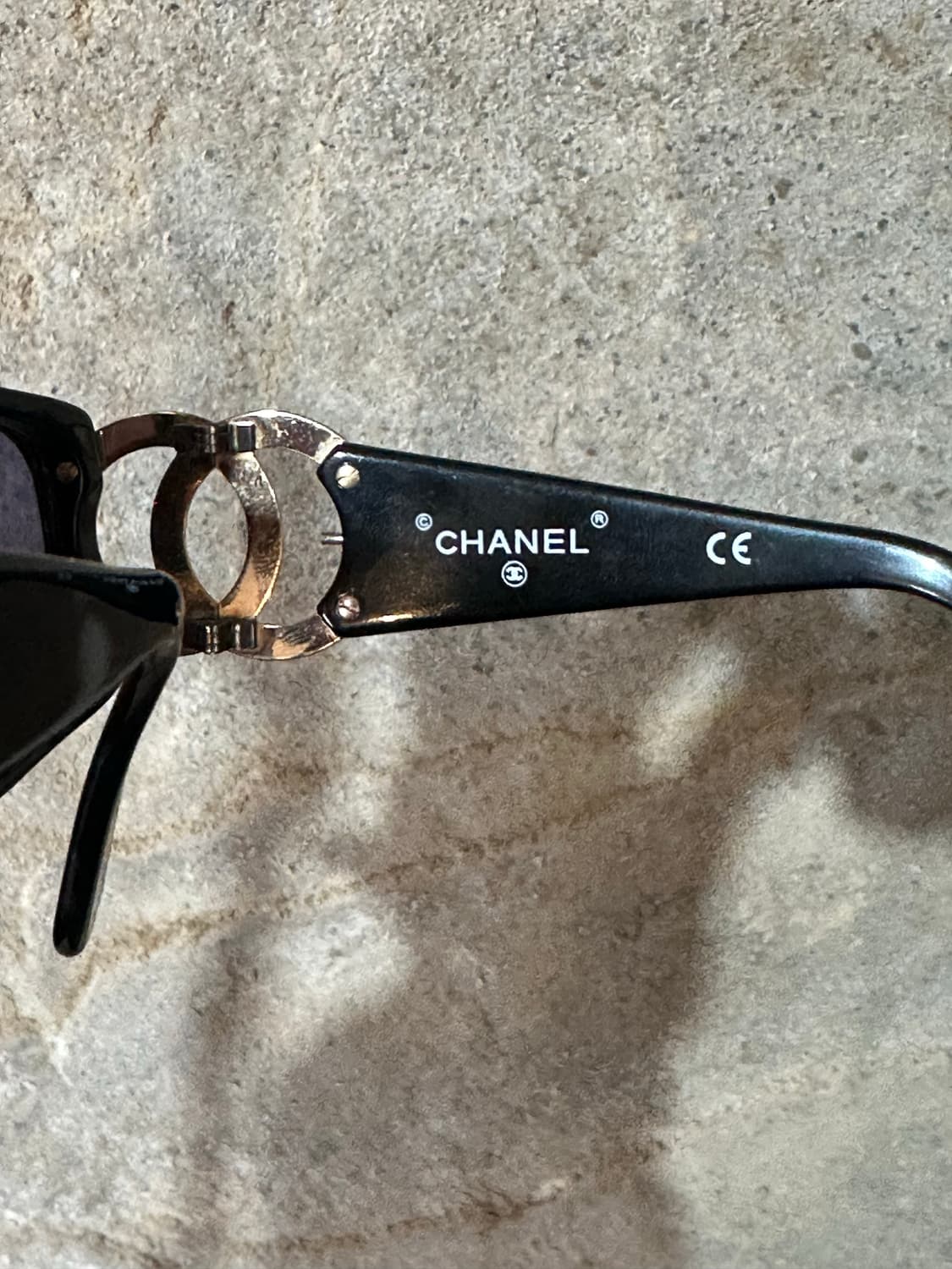정품 샤넬 코코로고 90s 빈티지 선글라스 상품이미지3
