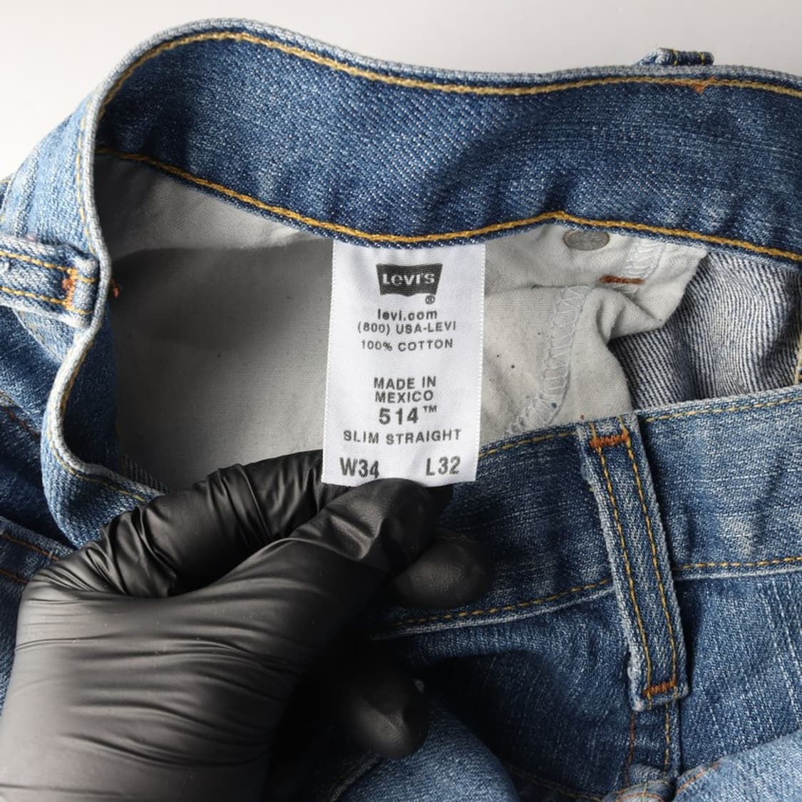 리바이스 514 슬림 스트레이트 데님 팬츠 34 상품이미지6