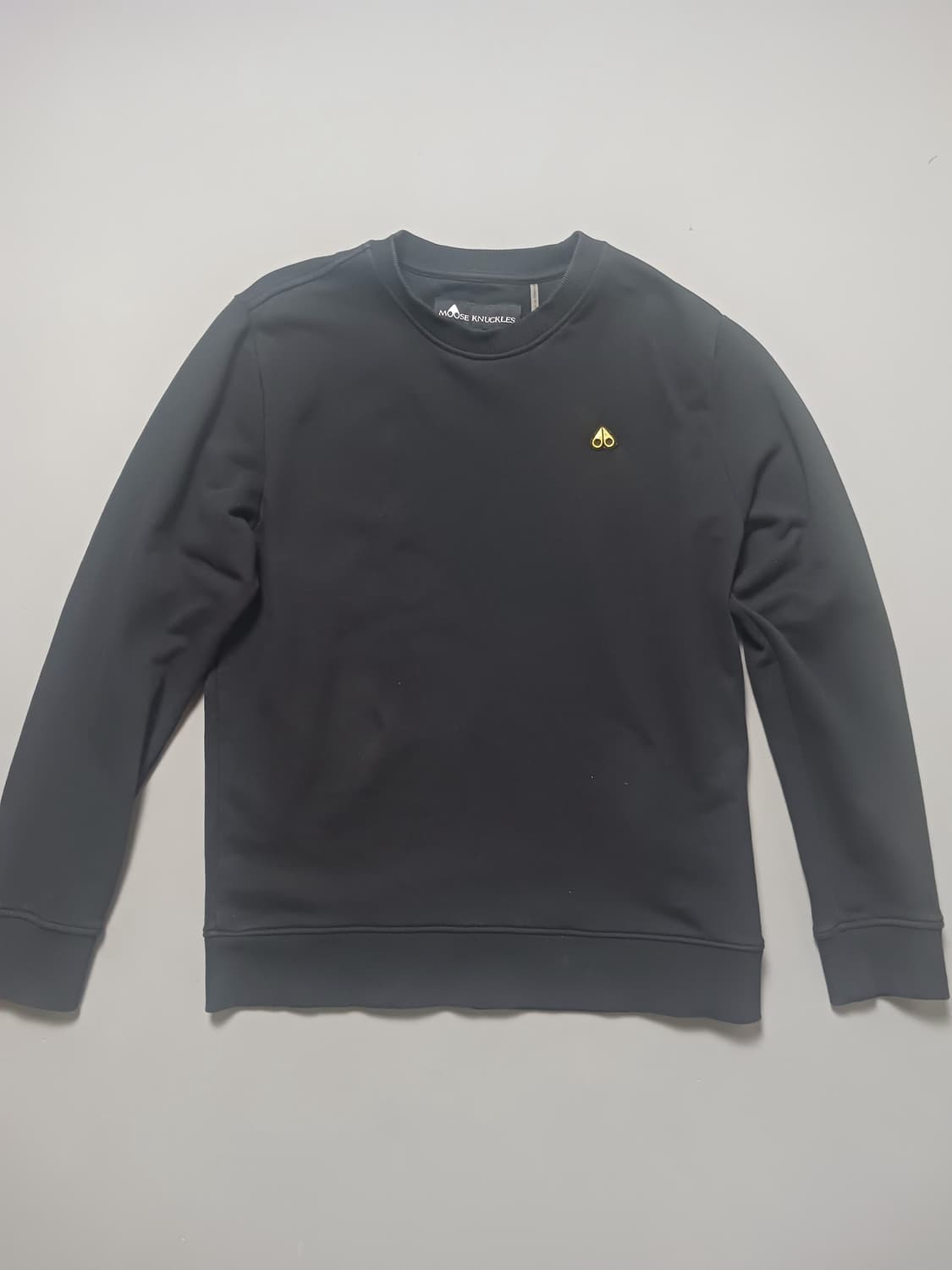 [105] 무스너클 메탈로고 라운드넥 맨투맨 스웨트셔츠 상품이미지1