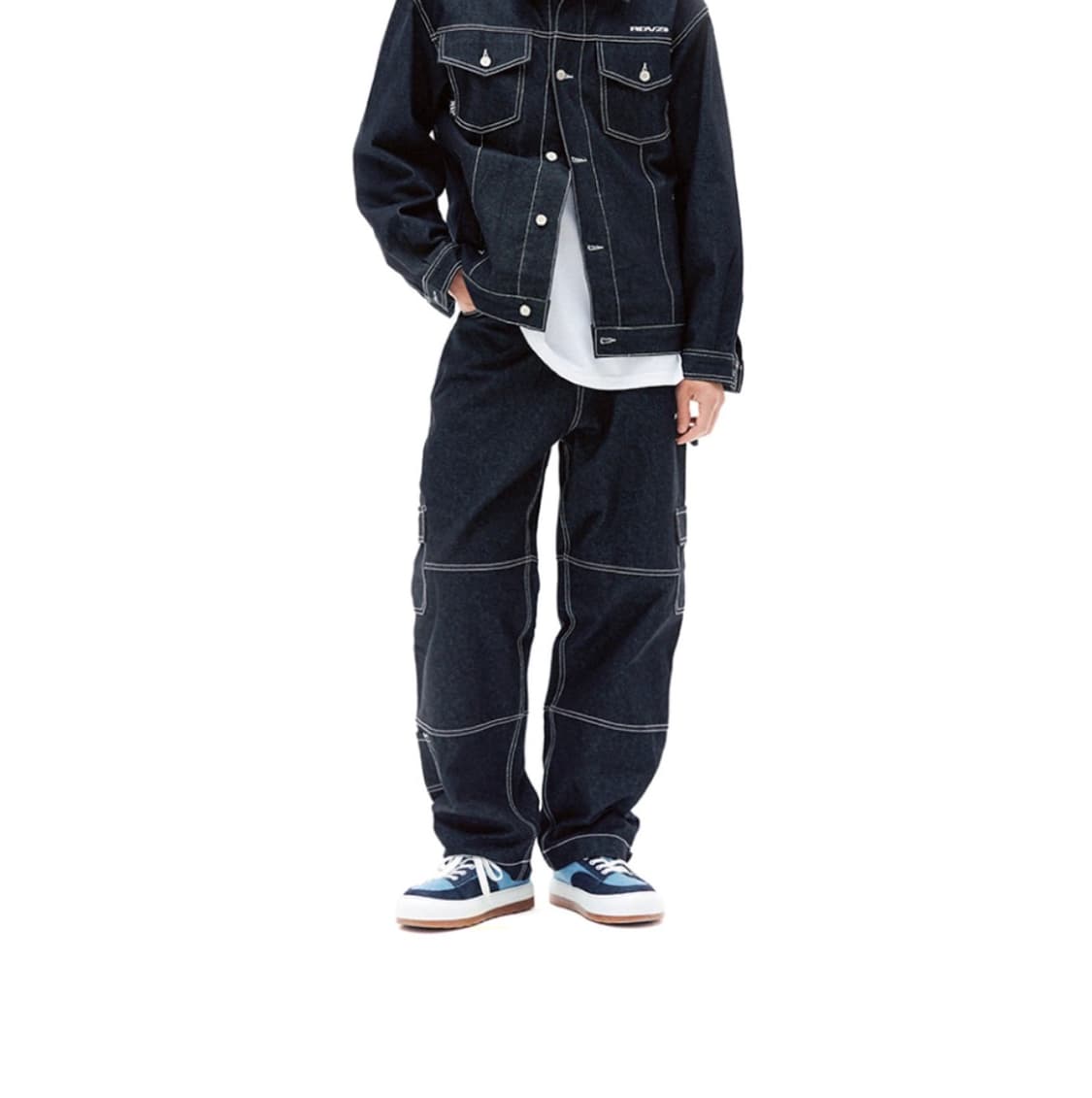 RDVZ 스티치 데님 상품이미지2