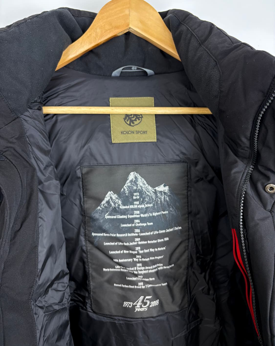 코오롱 스포츠 구스다운 패딩 상품이미지6