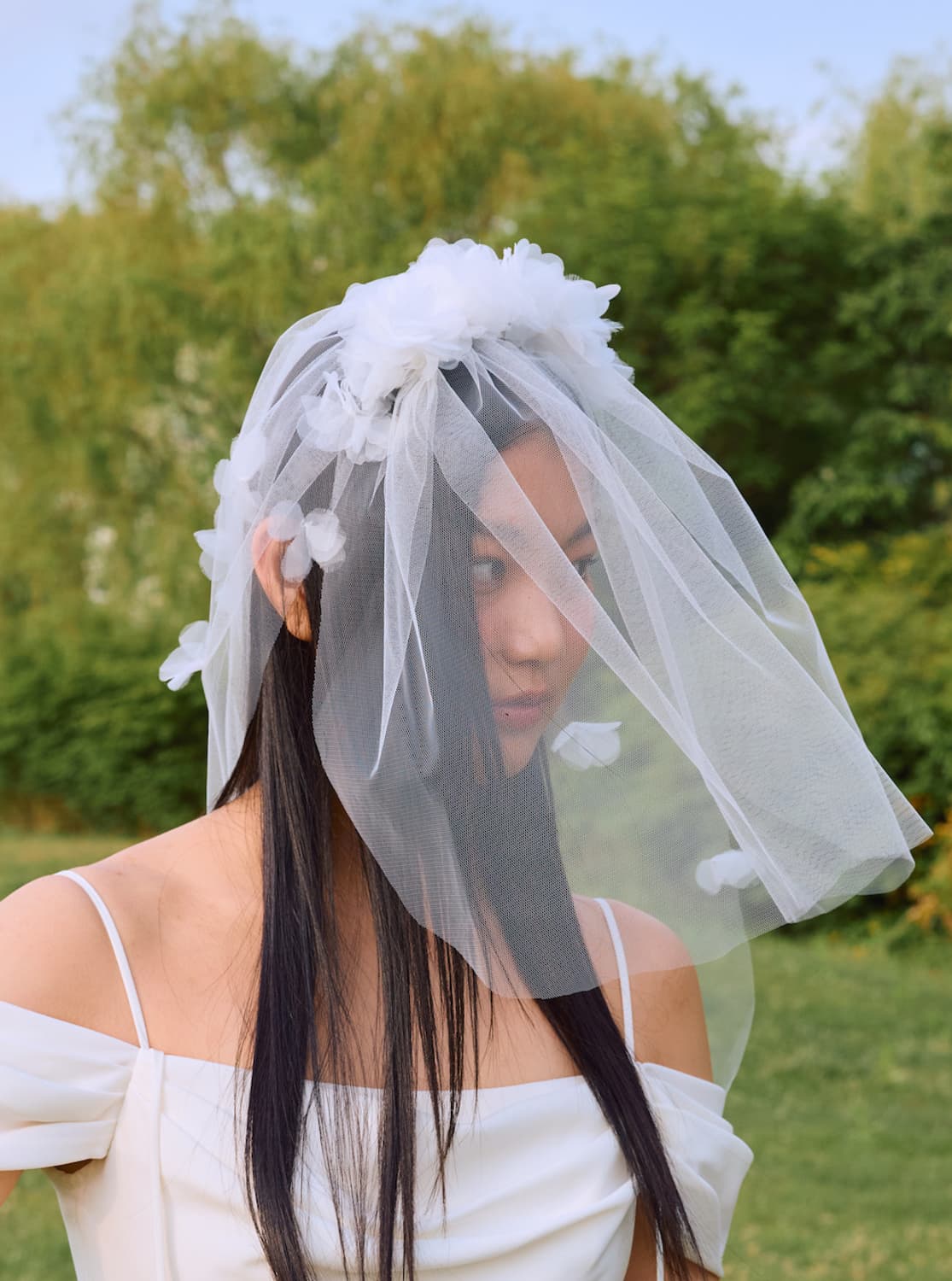 포지베일 white lilac veil 상품이미지3