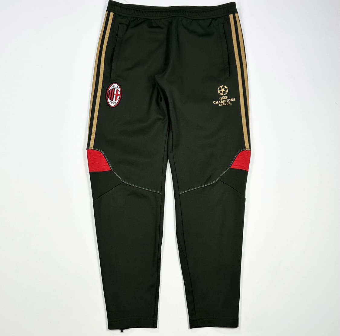 아디다스 AC밀란 풋볼 카키 츄리닝 바지 (M) 상품이미지3