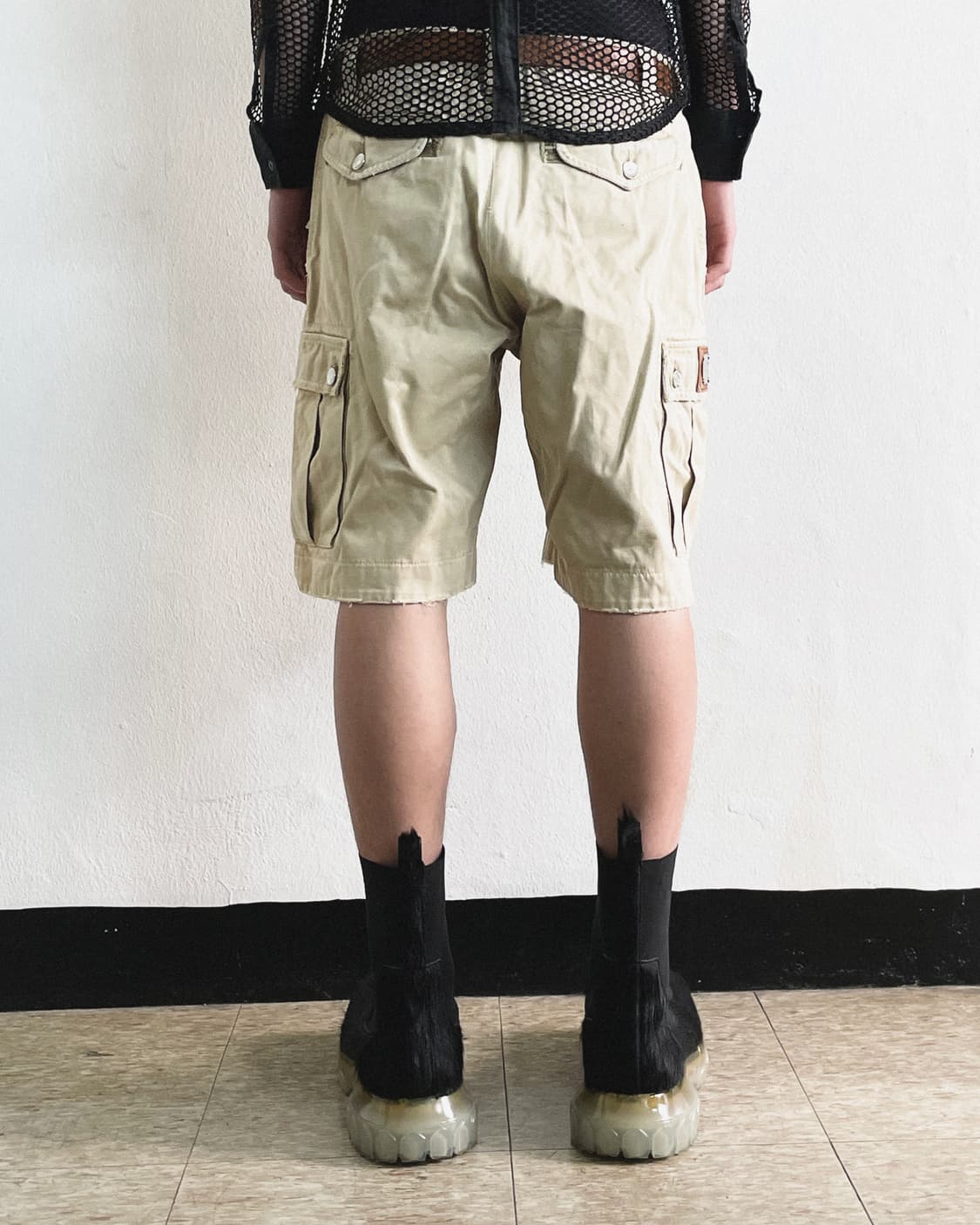 돌체앤가바나 멀티포켓 사이드지퍼 카고팬츠 상품이미지3