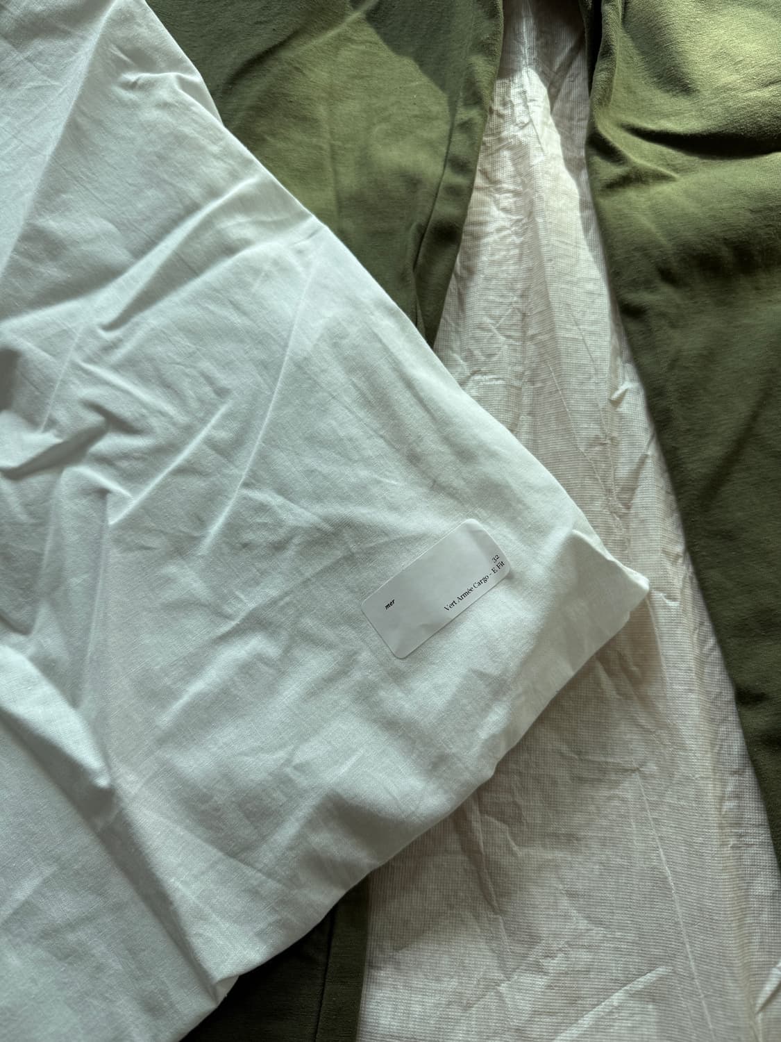 [32] mer Vert Armee 카고팬츠 E fit 상품이미지2